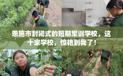 恩施市封闭式的短期军训学校，这十家学校，惊艳到我了！