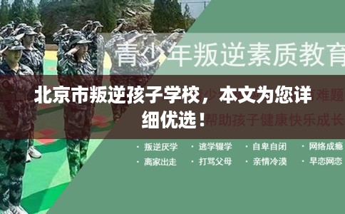 北京市叛逆孩子学校，本文为您详细优选！