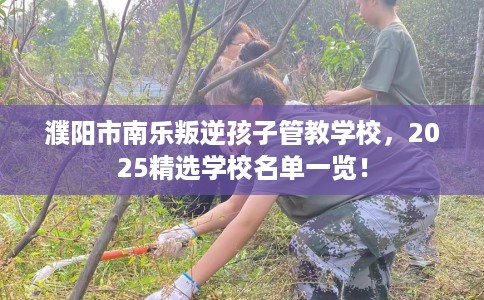 濮阳市南乐叛逆孩子管教学校,2025精选学校名单一览! 濮阳市南乐叛逆孩子管教学校,2025精选学校名单一览!
