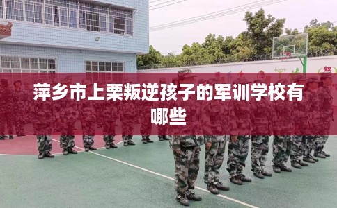 萍乡市上栗叛逆孩子的军训学校有哪些