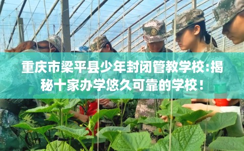 重庆市梁平县少年封闭管教学校:揭秘十家办学悠久可靠的学校！