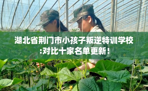 湖北省荆门市小孩子叛逆特训学校:对比十家名单更新! 湖北省荆门市小孩子叛逆特训学校:对比十家名单更新!