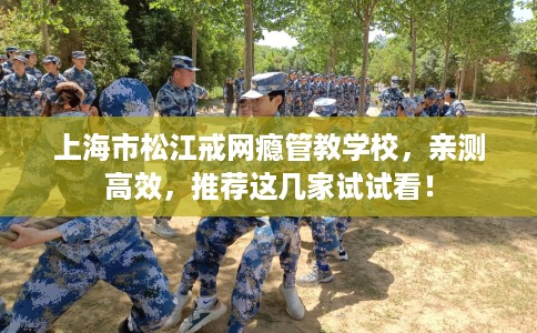 上海市松江戒网瘾管教学校，亲测高效，推荐这几家试试看！