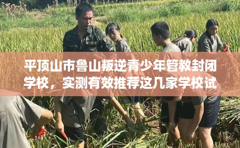 平顶山市鲁山叛逆青少年管教封闭学校，实测有效推荐这几家学校试试看！
