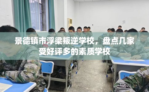 景德镇市浮梁叛逆学校，盘点几家受好评多的素质学校