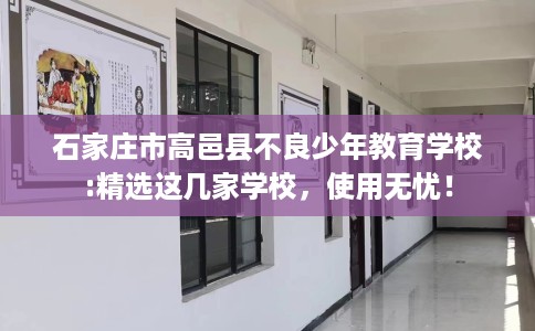 石家庄市高邑县不良少年教育学校:精选这几家学校,使用无忧! 石家庄市高邑县不良少年教育学校:精选这几家学校,使用无忧!