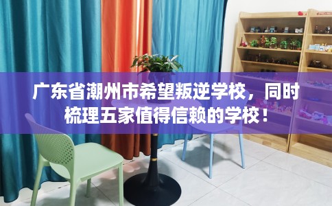 广东省潮州市希望叛逆学校,同时梳理五家值得信赖的学校! 广东省潮州市希望叛逆学校,同时梳理五家值得信赖的学校!