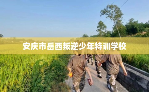 安庆市岳西叛逆少年特训学校