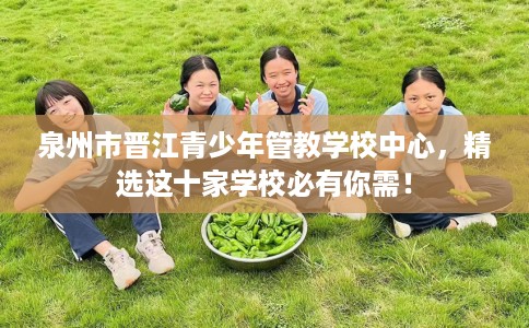 泉州市晋江青少年管教学校中心，精选这十家学校必有你需！