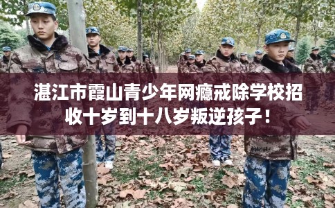 湛江市霞山青少年网瘾戒除学校招收十岁到十八岁叛逆孩子！
