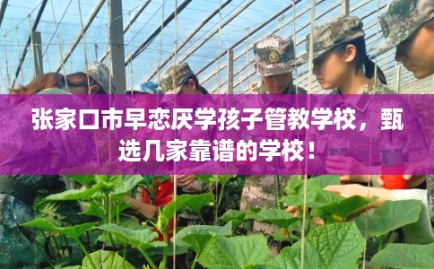 张家口市早恋厌学孩子管教学校，甄选几家靠谱的学校！