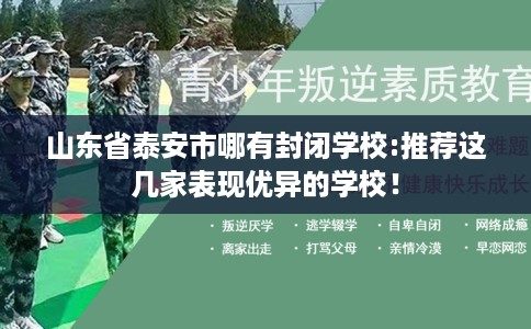 山东省泰安市哪有封闭学校:推荐这几家表现优异的学校！