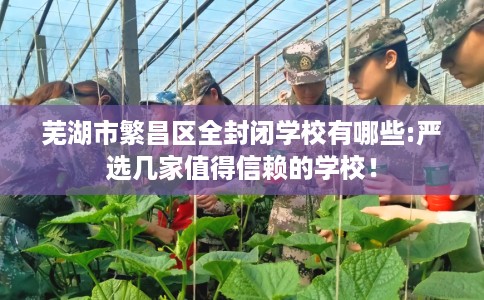 芜湖市繁昌区全封闭学校有哪些:严选几家值得信赖的学校！