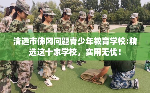 清远市佛冈问题青少年教育学校:精选这十家学校，实用无忧！