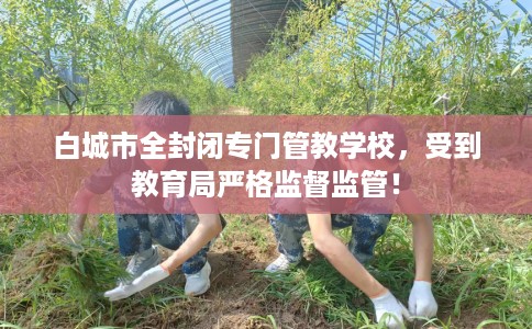 白城市全封闭专门管教学校,受到教育局严格监督监管! 白城市全封闭专门管教学校,受到教育局严格监督监管!