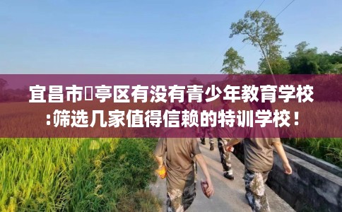 宜昌市猇亭区有没有青少年教育学校:筛选几家值得信赖的特训学校! 宜昌市猇亭区有没有青少年教育学校:筛选几家值得信赖的特训学校!