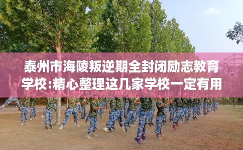 泰州市海陵叛逆期全封闭励志教育学校:精心整理这几家学校一定有用！