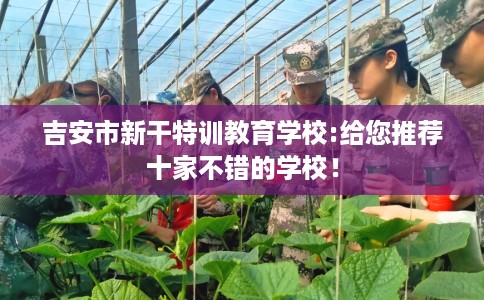 吉安市新干特训教育学校:给您推荐十家不错的学校！