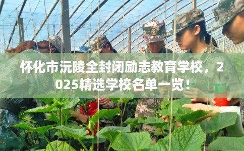 怀化市沅陵全封闭励志教育学校,2025精选学校名单一览! 怀化市沅陵全封闭励志教育学校,2025精选学校名单一览!