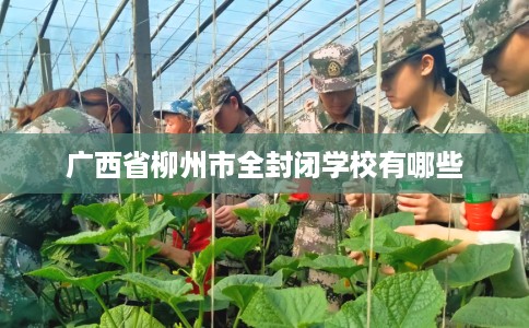 广西省柳州市全封闭学校有哪些