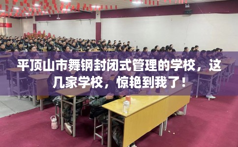 平顶山市舞钢封闭式管理的学校，这几家学校，惊艳到我了！