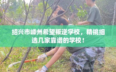 绍兴市嵊州希望叛逆学校，精挑细选几家靠谱的学校！