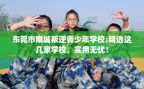 东莞市南城叛逆青少年学校:精选这几家学校，实用无忧！