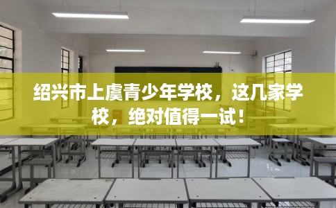 绍兴市上虞青少年学校，这几家学校，绝对值得一试！