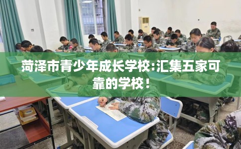 菏泽市青少年成长学校:汇集五家可靠的学校！