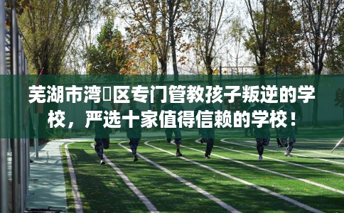 芜湖市湾沚区专门管教孩子叛逆的学校，严选十家值得信赖的学校！