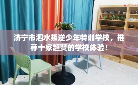 济宁市泗水叛逆少年特训学校，推荐十家超赞的学校体验！