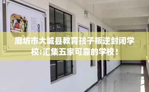 廊坊市大城县教育孩子叛逆封闭学校:汇集五家可靠的学校！