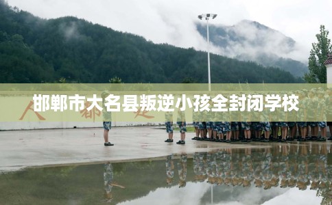 邯郸市大名县叛逆小孩全封闭学校 邯郸市大名县叛逆小孩全封闭学校