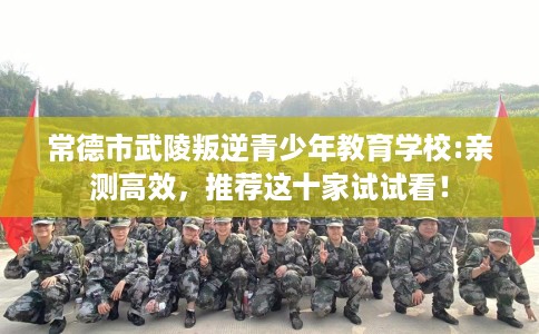 常德市武陵叛逆青少年教育学校:亲测高效,推荐这十家试试看! 常德市武陵叛逆青少年教育学校:亲测高效,推荐这十家试试看!
