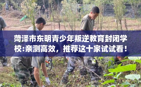 菏泽市东明青少年叛逆教育封闭学校:亲测高效,推荐这十家试试看! 菏泽市东明青少年叛逆教育封闭学校:亲测高效,推荐这十家试试看!
