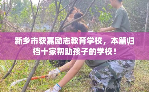 新乡市获嘉励志教育学校，本篇归档十家帮助孩子的学校！