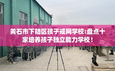 黄石市下陆区孩子戒网学校:盘点十家培养孩子独立能力学校! 黄石市下陆区孩子戒网学校:盘点十家培养孩子独立能力学校!