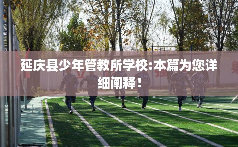 延庆县少年管教所学校:本篇为您详细阐释！