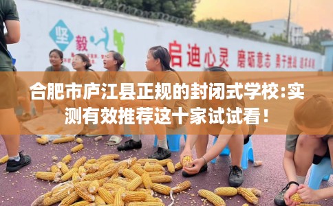 合肥市庐江县正规的封闭式学校:实测有效推荐这十家试试看! 合肥市庐江县正规的封闭式学校:实测有效推荐这十家试试看!
