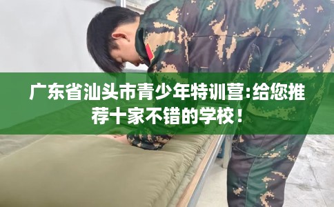 广东省汕头市青少年特训营:给您推荐十家不错的学校! 广东省汕头市青少年特训营:给您推荐十家不错的学校!