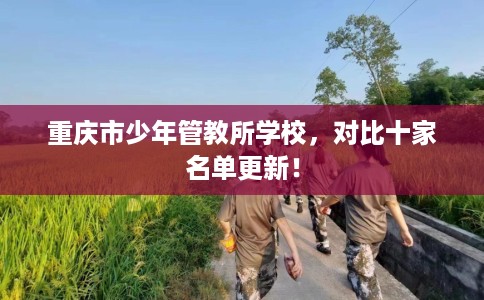 重庆市少年管教所学校，对比十家名单更新！