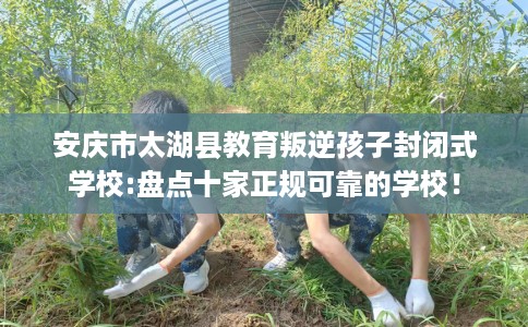 安庆市太湖县教育叛逆孩子封闭式学校:盘点十家正规可靠的学校！