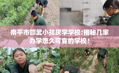 南平市邵武小孩厌学学校:揭秘几家办学悠久可靠的学校！