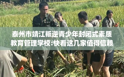 泰州市靖江叛逆青少年封闭式素质教育管理学校:快看这几家值得信赖的学校! 泰州市靖江叛逆青少年封闭式素质教育管理学校:快看这几家值得信赖的学校!