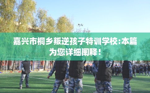 嘉兴市桐乡叛逆孩子特训学校:本篇为您详细阐释! 嘉兴市桐乡叛逆孩子特训学校:本篇为您详细阐释!