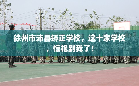 徐州市沛县矫正学校，这十家学校，惊艳到我了！