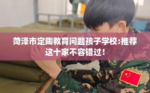 菏泽市定陶教育问题孩子学校:推荐这十家不容错过! 菏泽市定陶教育问题孩子学校:推荐这十家不容错过!