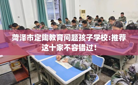 菏泽市定陶教育问题孩子学校:推荐这十家不容错过！