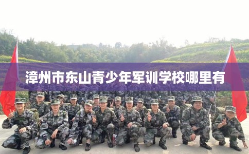 漳州市东山青少年军训学校哪里有