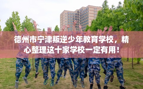 德州市宁津叛逆少年教育学校,精心整理这十家学校一定有用! 德州市宁津叛逆少年教育学校,精心整理这十家学校一定有用!